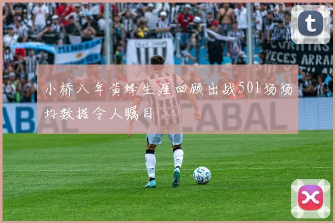 小桥八年黄蜂生涯回顾出战501场场均数据令人瞩目