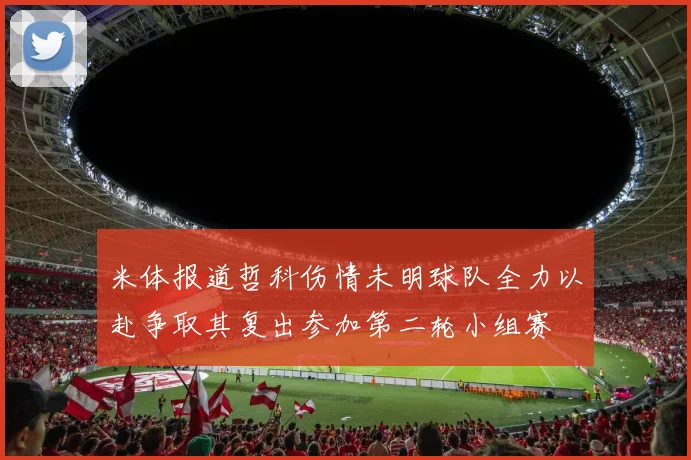 米体报道哲科伤情未明球队全力以赴争取其复出参加第二轮小组赛